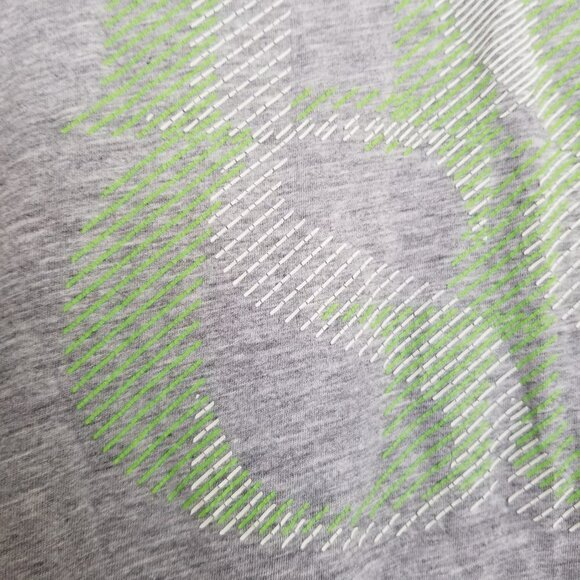Hugo Boss Men Heather Gray Long Sleeve Jersey Top - Picture 6 of 13